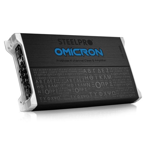 Amplificador OC4-1850D Clase D 4 Canales 1800w Max Ómicron By Steelpro