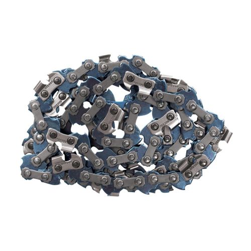 AM3K ofrece la cadena de repuesto Truper CAMO‑3818 de 18″ para motosierra 38 cc: acero resistente, bajo contragolpe y lubricación óptima.