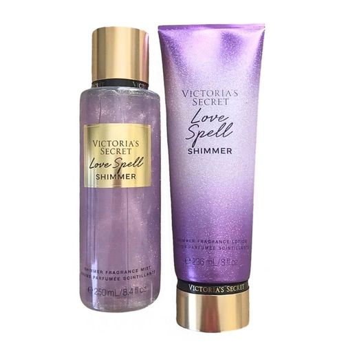 Set crema y locion love spell shimmer victoria's secret