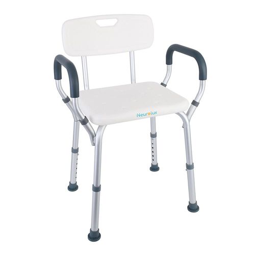 Silla para Ducha Antideslizante para Adultos Mayores Hasta 150 Kg