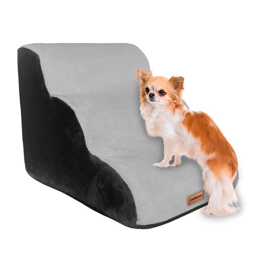 Escalera para Perro Gato Mascotas Memory Foam Antideslizante 40 cm