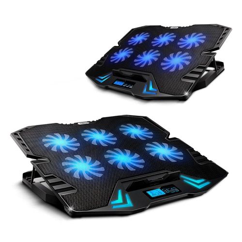 Ventilador y Soporte para Laptop Gamer de 6 Velocidades