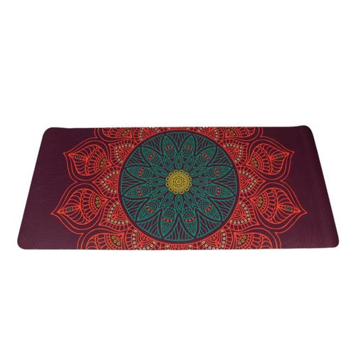 Esterilla De Yoga Antideslizante, Tapete De Yoga Portátil 183x80 cm TPE Alta Densidad (primavera).