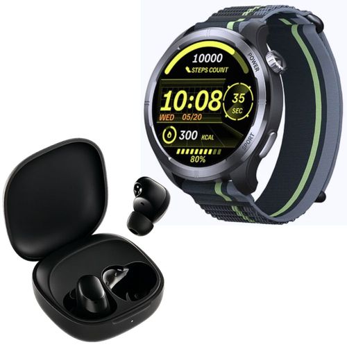 Xiaomi Redmi Buds 6 Play Negro con Smartwatch Filwans GTR Lite Negro