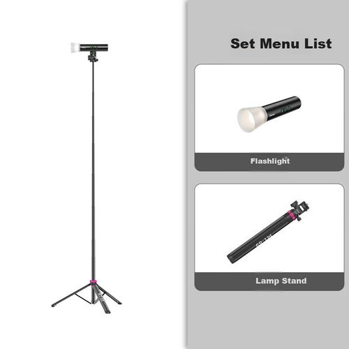 Kit De Luz Y Soporte Ulanzi Lm07 Portátil