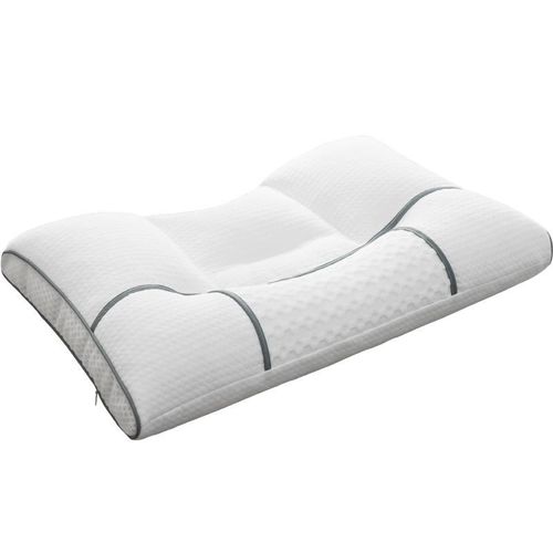 Jingzao Almohada Tubular Ajustable Soporte Cervical para Dormir