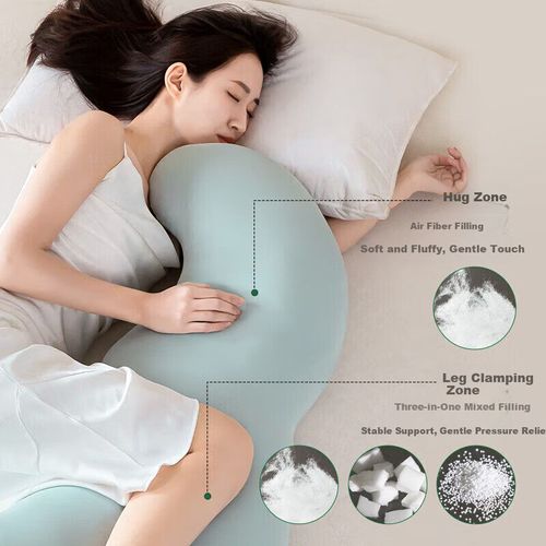 AiSleep Almohada Corporal Extra Grande Soporte para Dormir de Costado