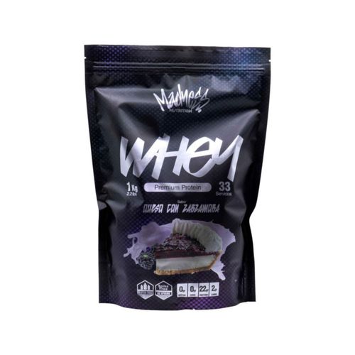 Costal proteína whey Madness 1 kilogramo premium suplemento