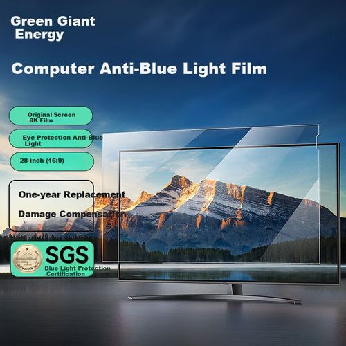 Protector Para Laptop Llano Lenovo Y Pantallas 28" Antirreflejo Y Filtro Luz Azul