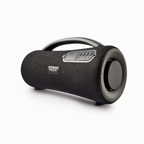 Bocina portátil Misik MS257 Bazooka TWS Con luz led