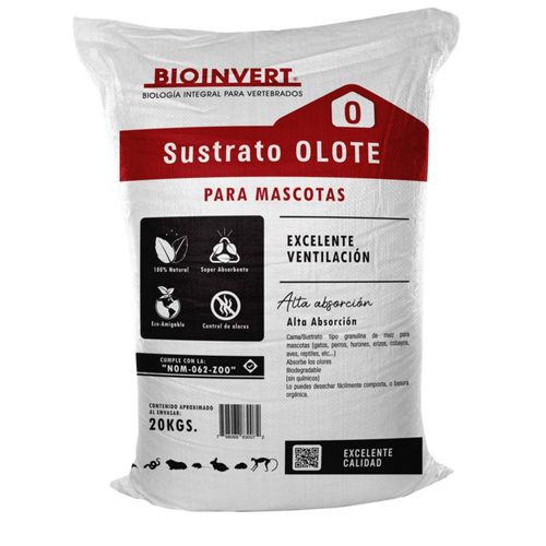 Bioinvert arena para gatos de maíz 20kg arenero natural ecológico para mascotas