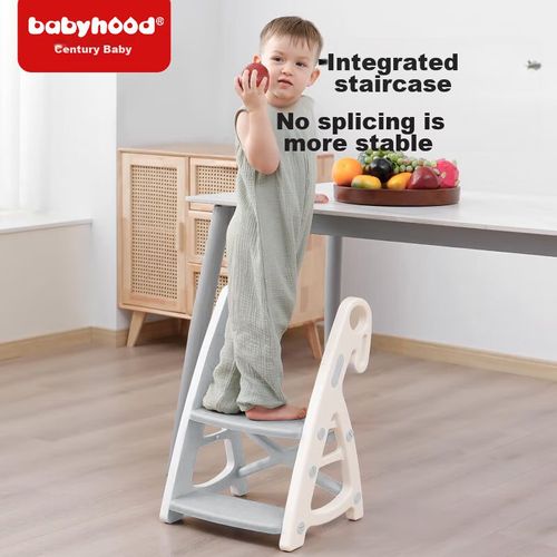 Entrenador de baño con escalón Babyhood con cojín suave
