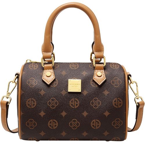 Bolso Aokang Cruzado Vintage Café para mujer