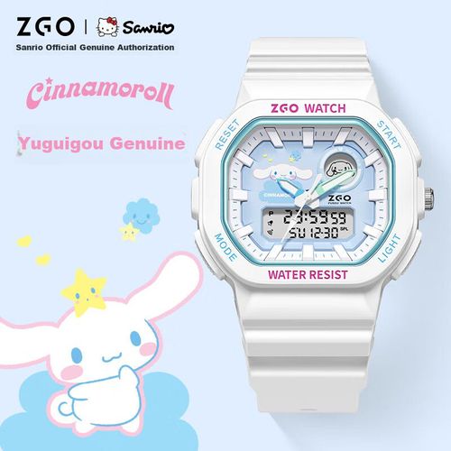 Reloj ZGO ZGH-810-QEPC2 Sanrio impermeable blanco