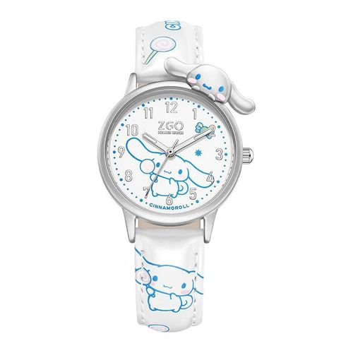 Reloj ZGO CINNAMOROLL para niñas blanco 30m impermeable