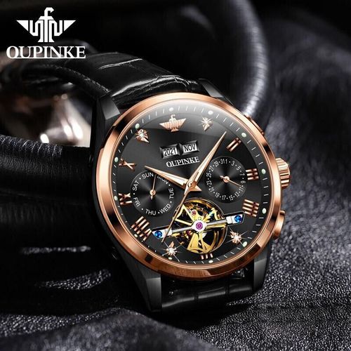 Reloj OUPINKE automático multifuncional negro