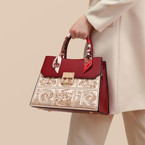 Bolso Love Ocean Bandolera Rojo Gran Capacidad para mujer