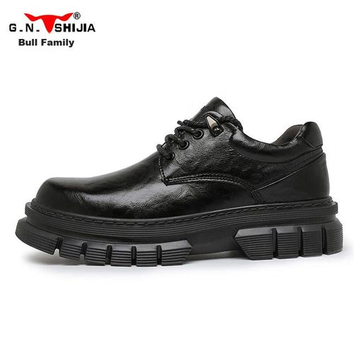 ZApatos formales/casuales G.N. SHIJIA GN123101845 de cuero sintético Negro para hombre