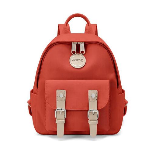Mochila infantil V.NINE ligera de tela Blanca Sal Marina para niño/unisex