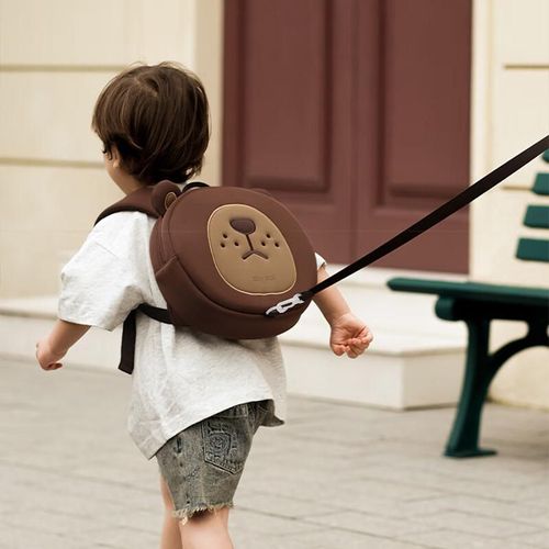 Mochila antipérdida Zoy Zoii con correa de seguridad Verde para niño