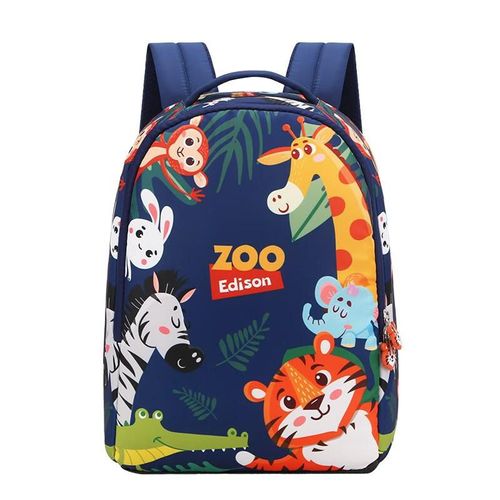 Mochila preescolar Edison ZOO de tejido compuesto Varios para niño