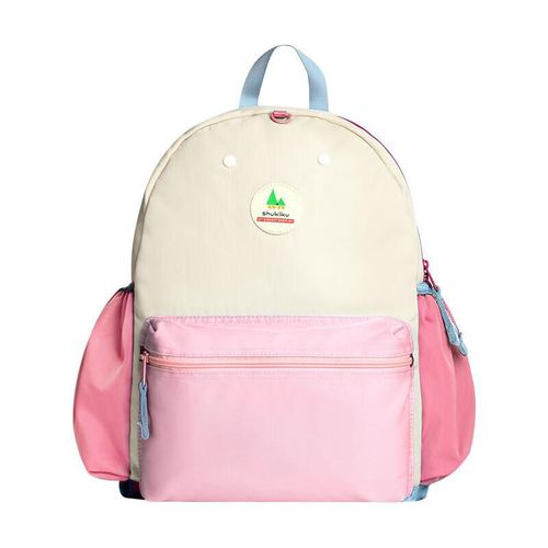 Mochila infantil SHUKIKU ligera repelente al agua S+ Durazno para niño