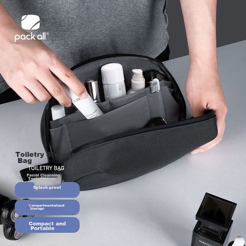 Neceser de Viaje Poliéster Resistente al Agua 150mm x 245mm