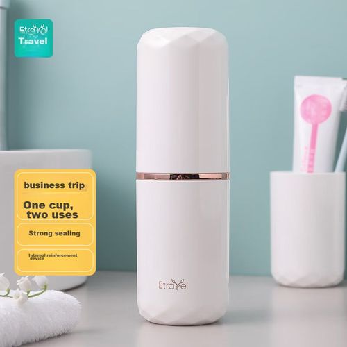 Taza Portátil Enjuague Bucal 2 en 1