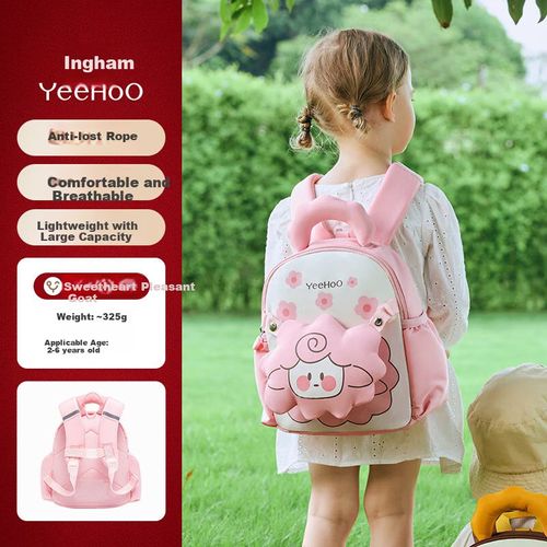 Mochila infantil YEEHOO Corderito Dulce de poliéster Unisex