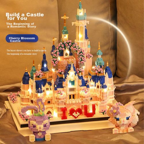 Set de construcción de muñecas MIAOYAN 2 piezas compatible con Lego Disney