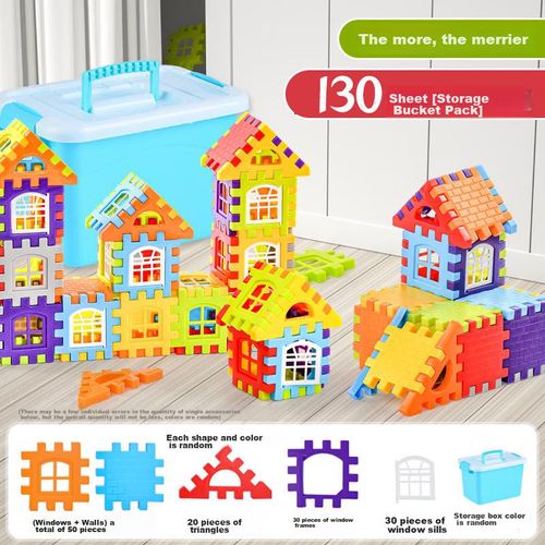 Bloques de construcción AIFUER para niños de plástico multicolor