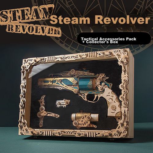 Kit de accesorios tácticos QIAOPIGU en caja de madera azul zafiro