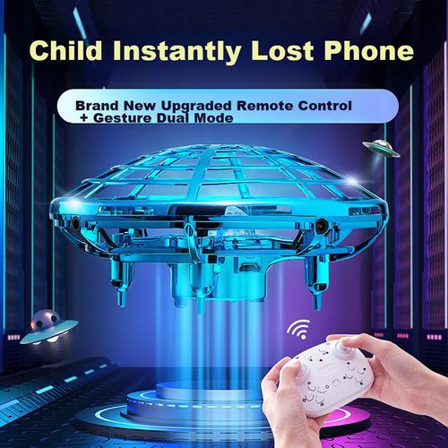 Nave UFO kufire control remoto azul