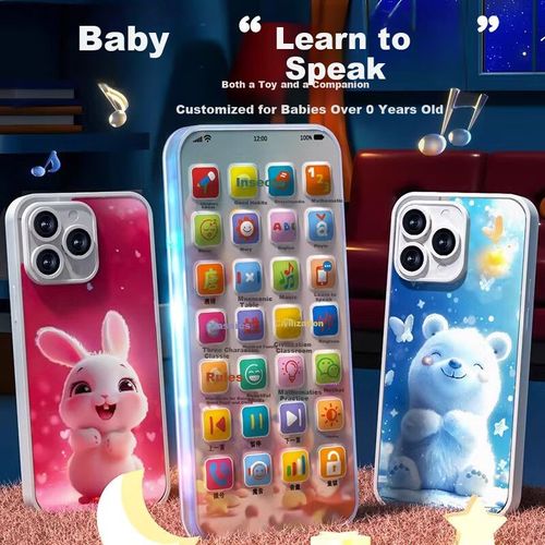 Teléfono Educativo Snaen  Aprendizaje Temprano color multicolor