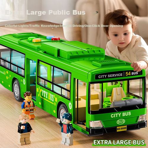 Autobús cuentacuentos Soumade CITYSERVICE 54BUS verde