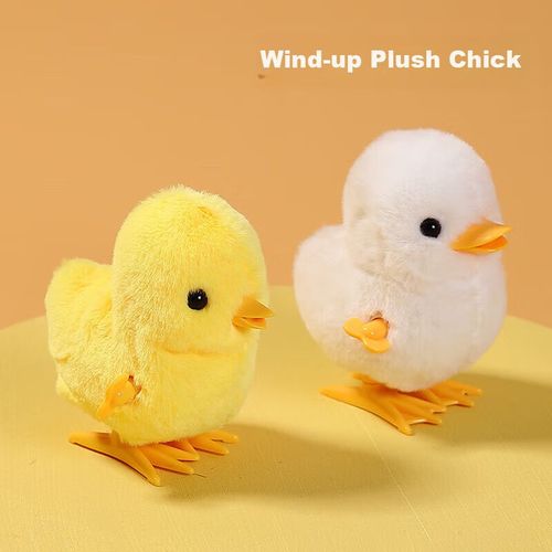 Juguete de Peluche KangDILA 1 pieza Patito Amarillo de plástico y peluche infantil