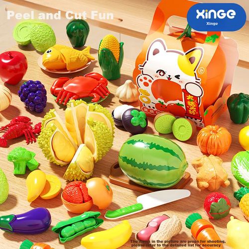 Juguete de cocina XINGE 40 piezas de plástico para niños