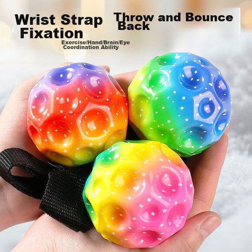 Bola rebotadora LEIDI 3 piezas de esponja PU para niños