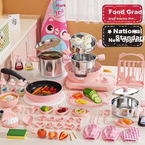 Mini Juego de Cocina MINIKITCHEN 25 piezas de plástico para niños