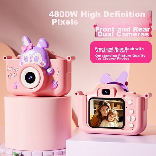 Cámara infantil LELEYU X5 de ABS y silicona para niños