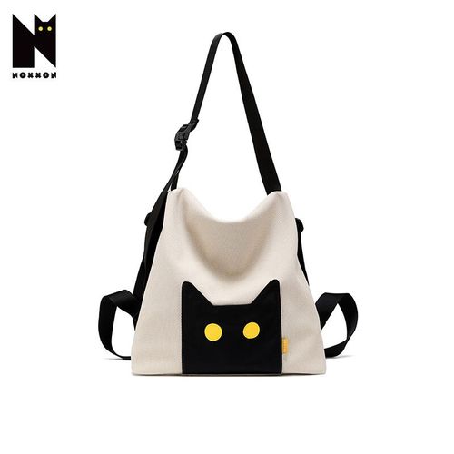 Mochila NOXXON de tela personalizada Negra para mujer