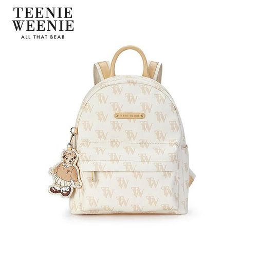 Mochila para laptop TEENIE WEENIE TW-B0306 de cuero sintético Negro Unisex