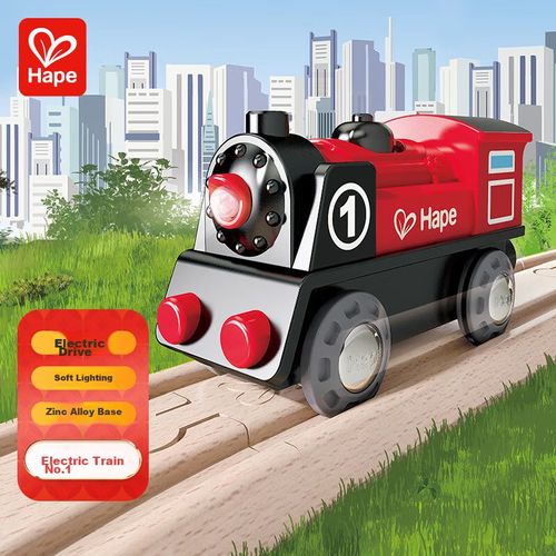 Tren eléctrico HAPE E3703 de ABS y metal infantil