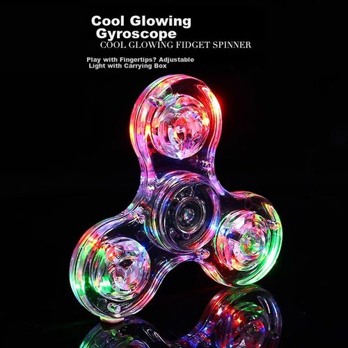 Spinner Antiestrés TaTanice Iluminado de metal