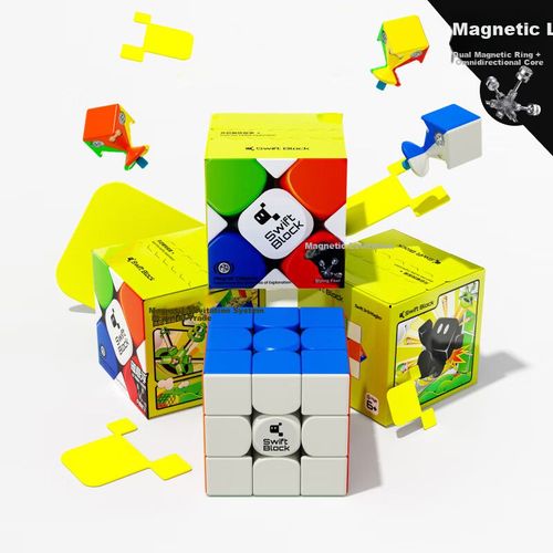 Cubo Mágico GAN Swift 355 3x3 de plástico