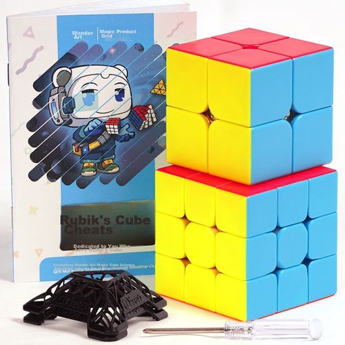 Cubo Rubik QI YI Qi Di S 2x2 de plástico colorido