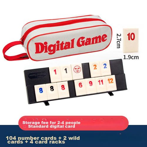 Juego de Mesa Mahjong MURCIA Digital con Fichas y Soportes