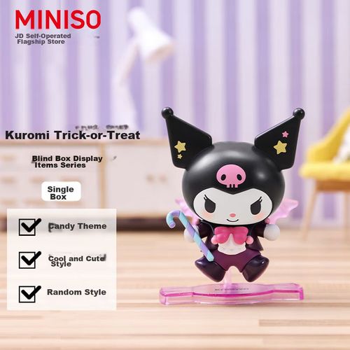 Figura sorpresa Kuromi MINISO MN202318 de plástico PVC