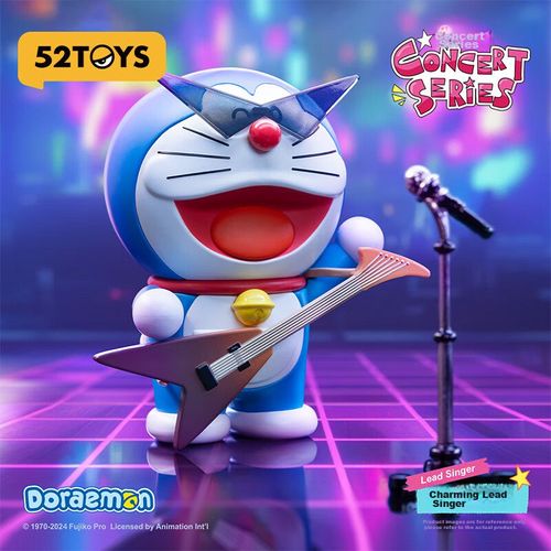 Figura de Acción 52TOYS YONEERT Doraemon Conciertos Plástico 8cm