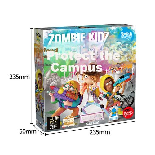 Juego de mesa YAOFISH ZOMBIEKIDZ Defiende el Campus 2 jugadores infantil